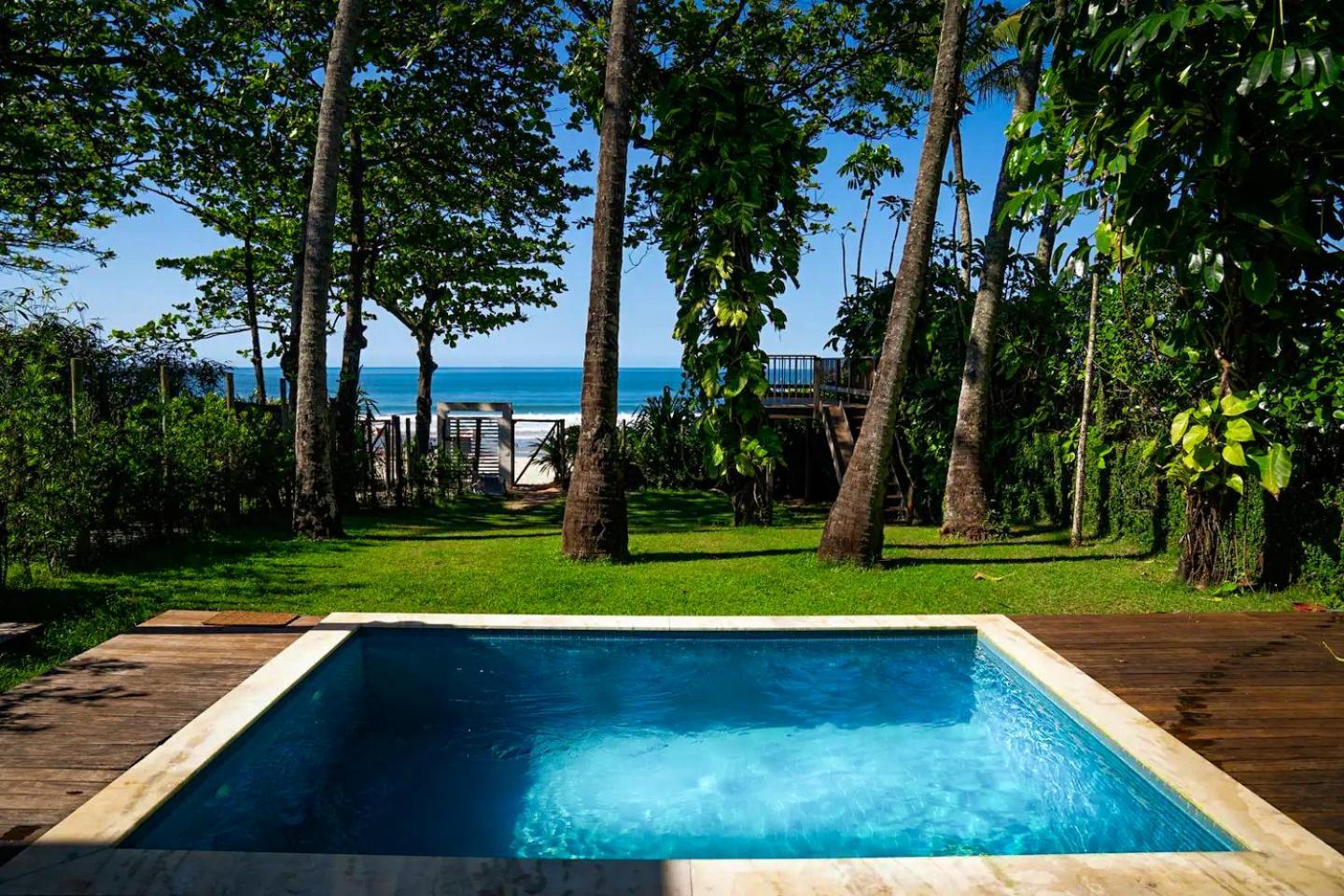 C7, Casa Vibrante, Pe Na Areia De Maresias Villa Sao Sebastiao  Exteriör bild